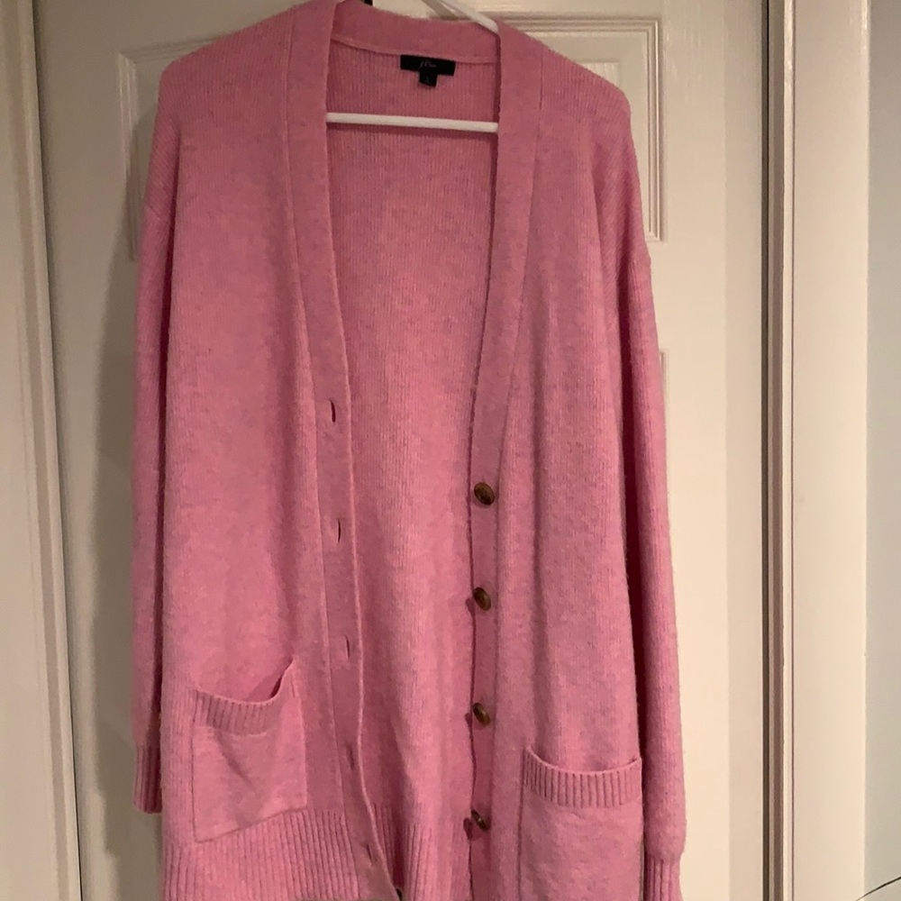 Jcrew Long Cardigan in super soft yarn